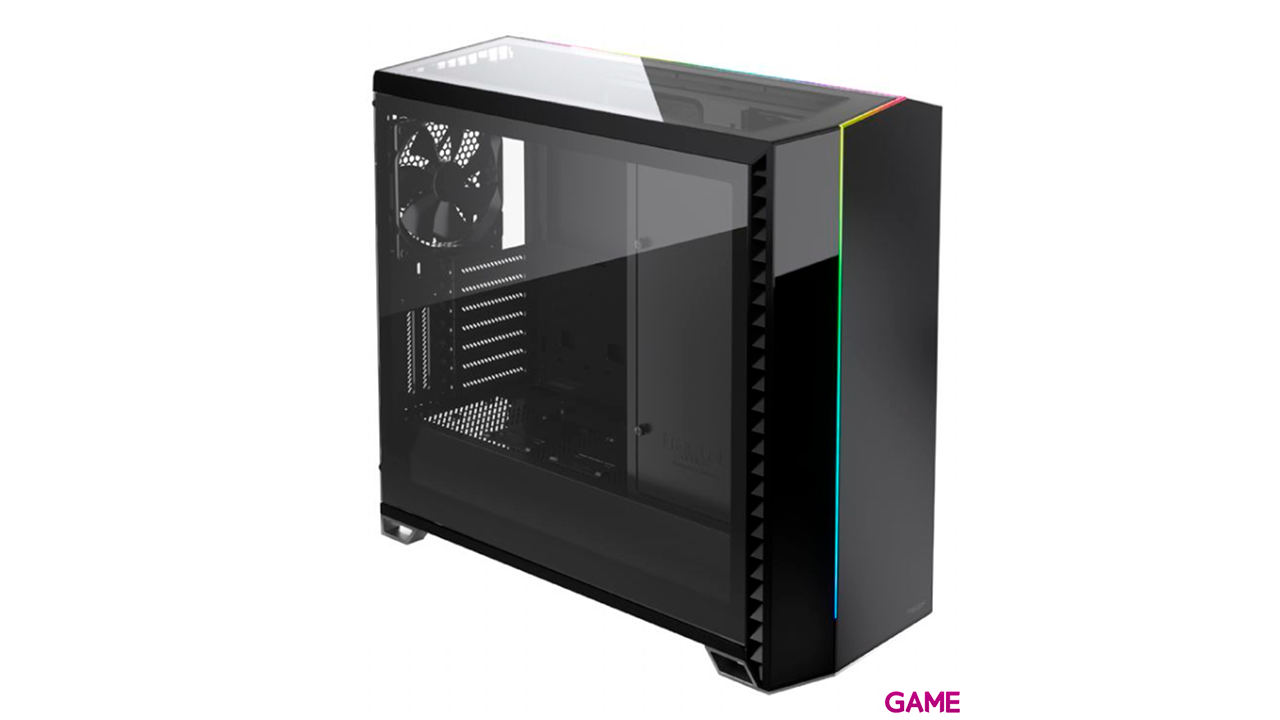 Fractal Design Vector RS Tempered Glass Tower Negro, Transparente - Caja Ordenador-1
