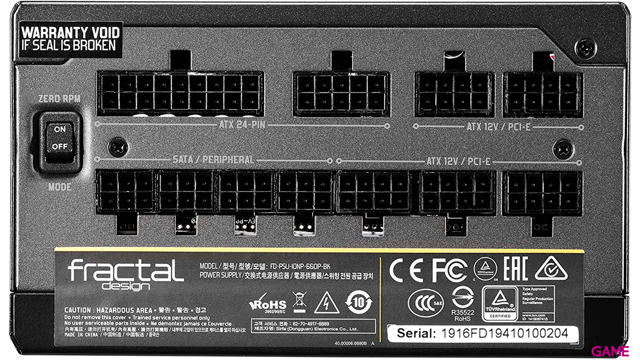 Fractal Design Ion+ Platinum 660W 24-pin ATX Negro - Fuente Alimentacion-2