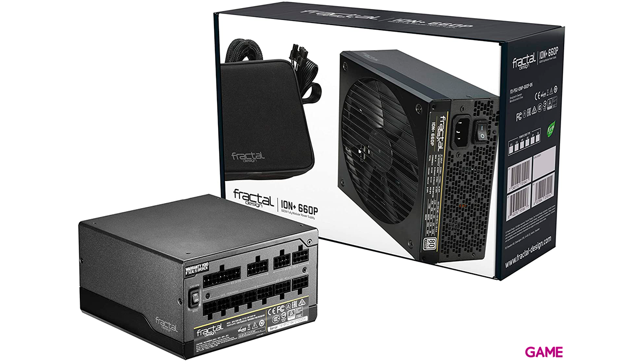 Fractal Design Ion+ Platinum 660W 24-pin ATX Negro - Fuente Alimentacion-7