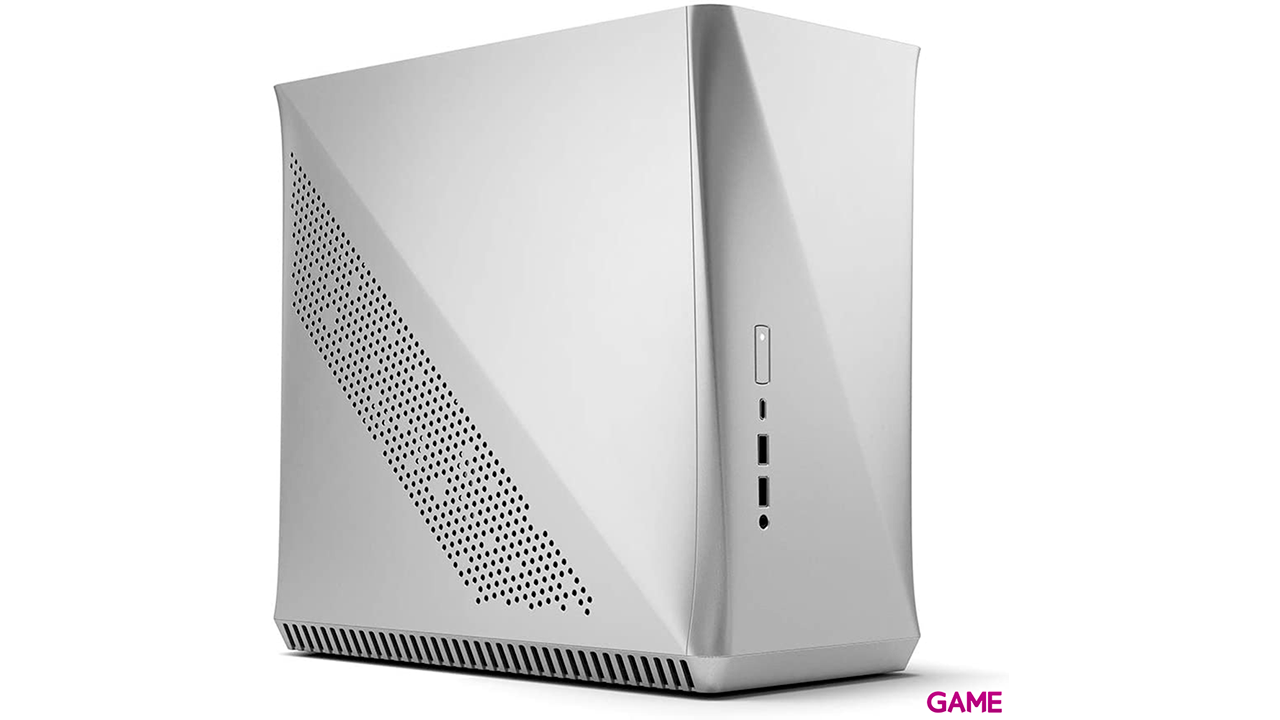 Fractal Design Era ITX Midi Tower Plata, Blanco, Madera - Caja Ordenador-1