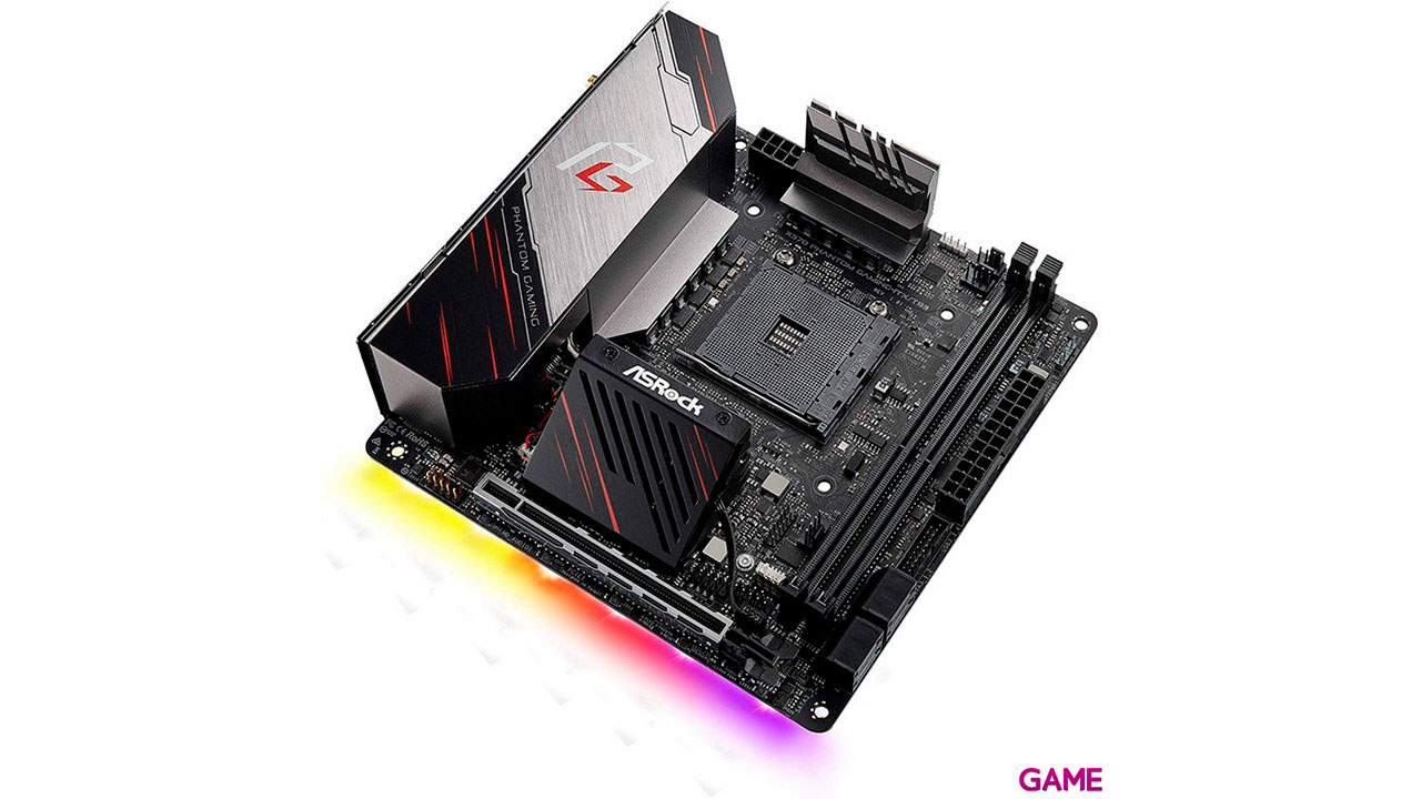 ASRock X570 Phantom Gaming-ITX/TB3 Zocalo AM4 Mini ITX AMD X570 - Placa Base-0