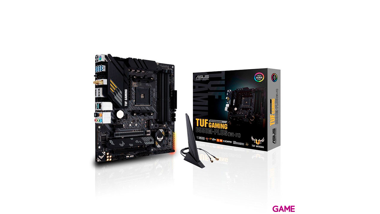 ASUS TUF Gaming B550M PLUS WI-FI Zocalo AM4 Micro ATX AMD B550 - Placa Base-0