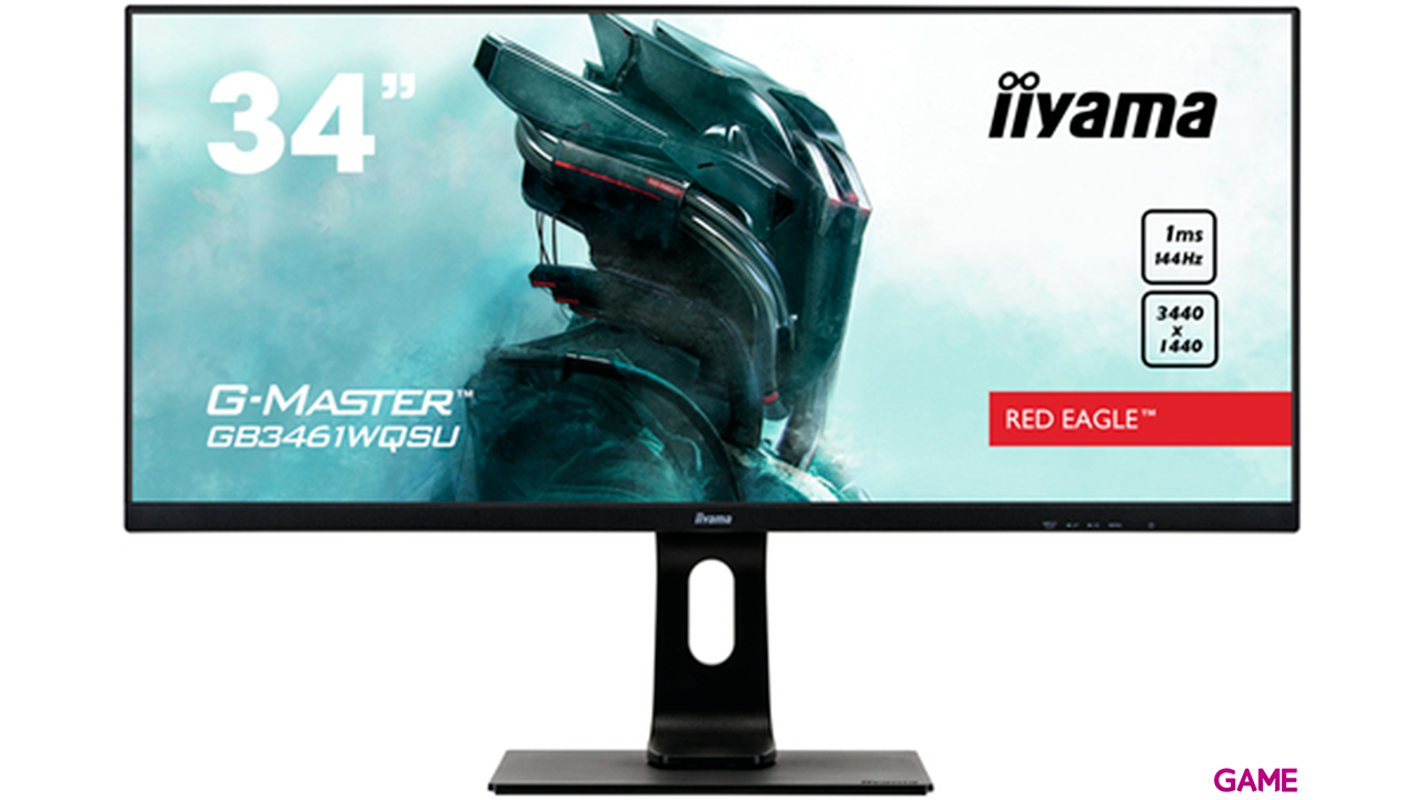 iiyama G-Master GB3461WQSU-B1 34´´ - LED - 2K QHD - 144Hz - Ultrawide - Monitor Gaming-0