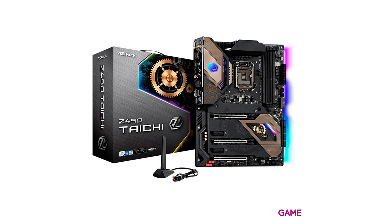 ASRock Z490 Taichi ATX Intel Z490 - Placa Base-0