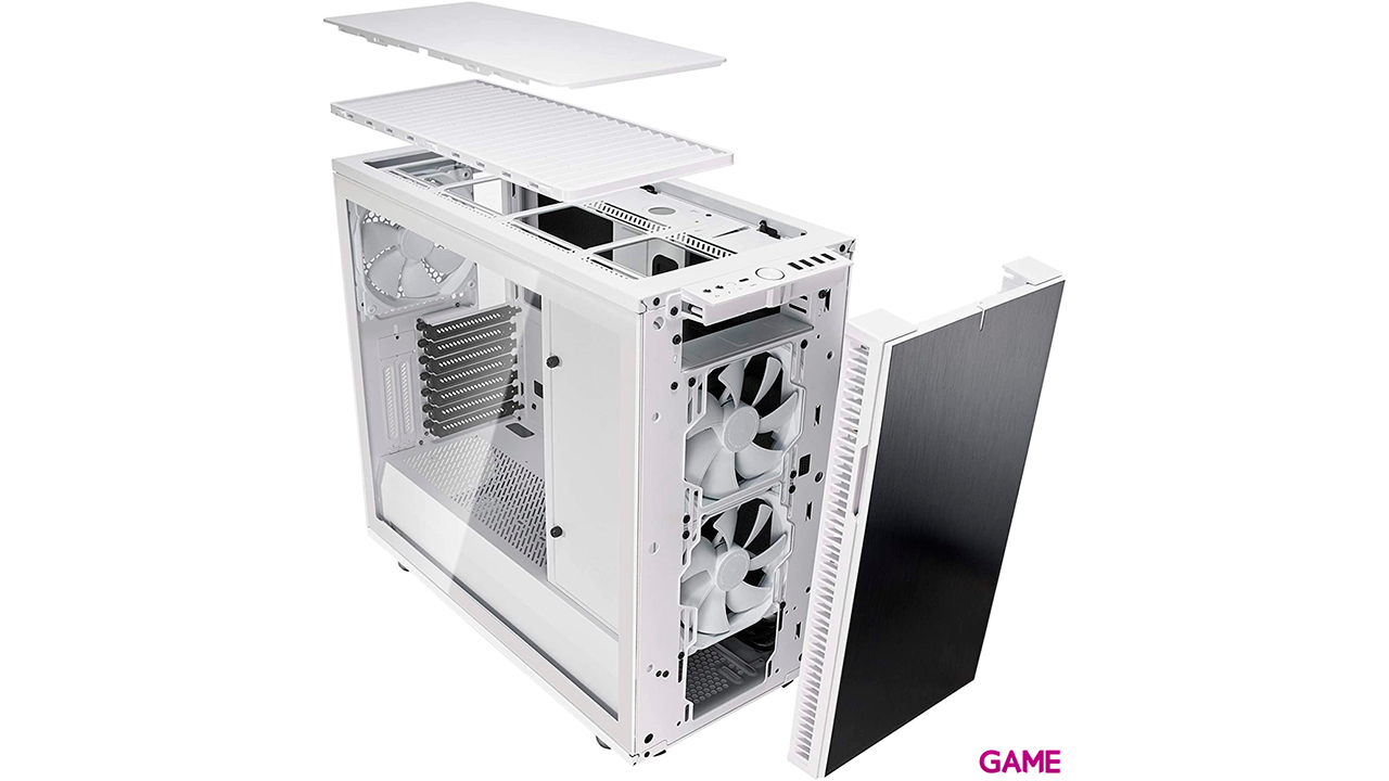 Fractal Design Define R6 USB-C Midi Tower Blanco - Caja Ordenador-0