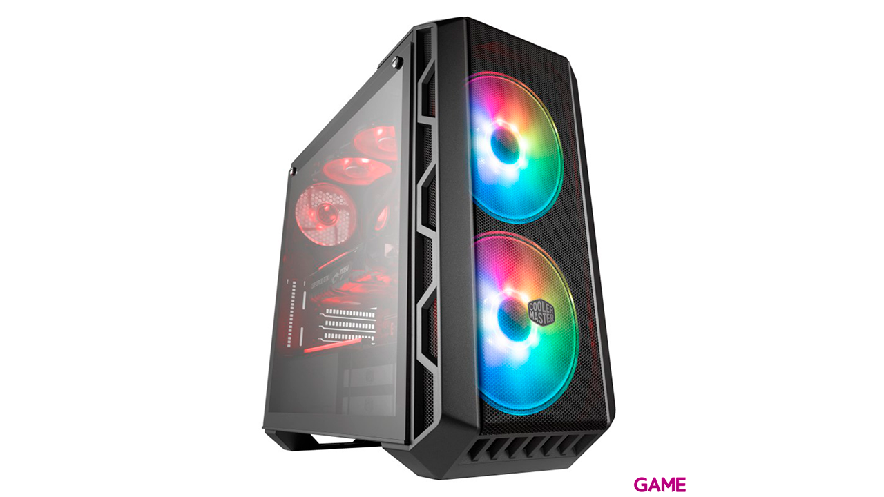 Cooler Master MasterCase H500 ARGB Midi Tower Gris - Caja Ordenador-1