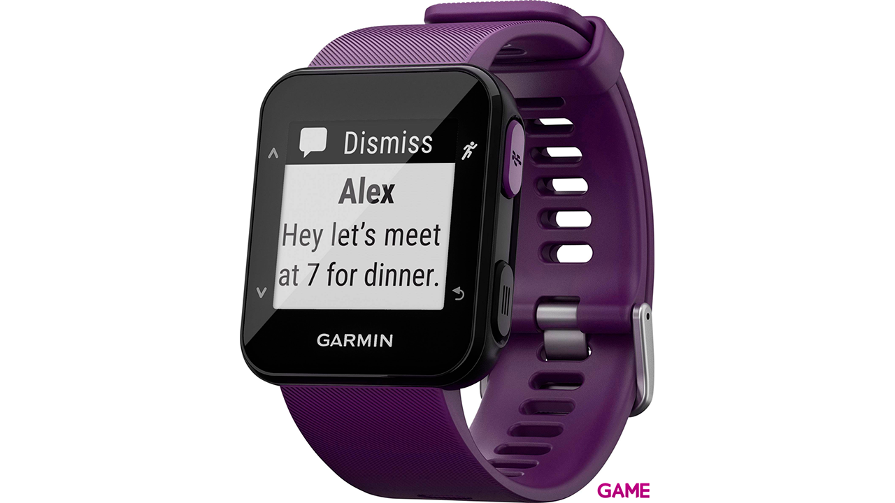 Garmin Forerunner 30 24mm GPS Lila - Reloj Inteligente-4
