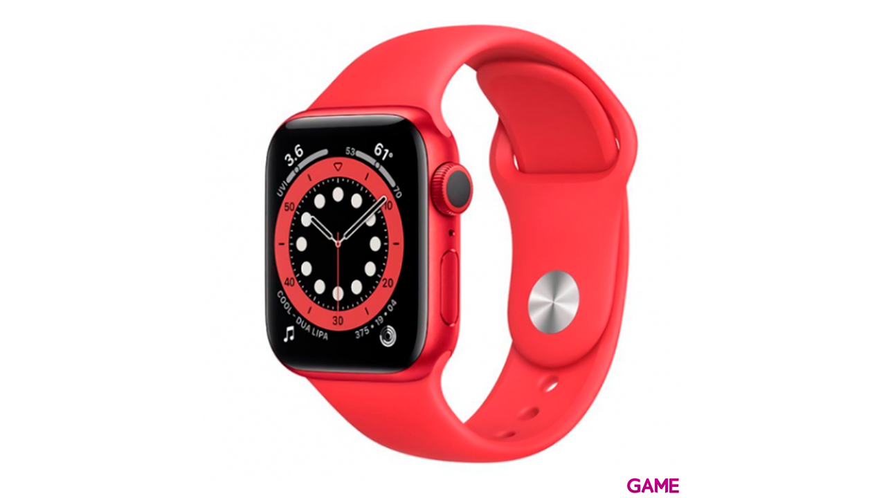 Apple Watch Series 6 40mm GPS Rojo - Reloj Inteligente-1