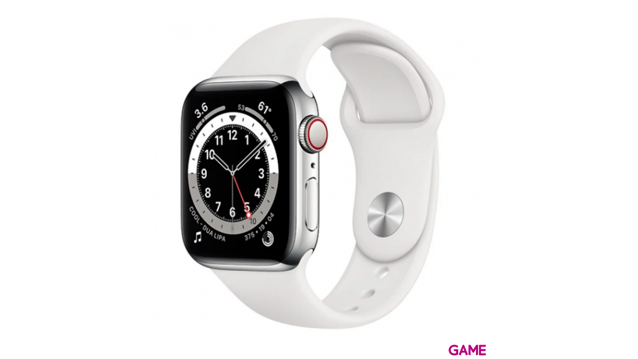 Apple Watch Series 6 40mm 4G-GPS Plata - Reloj Inteligente-1
