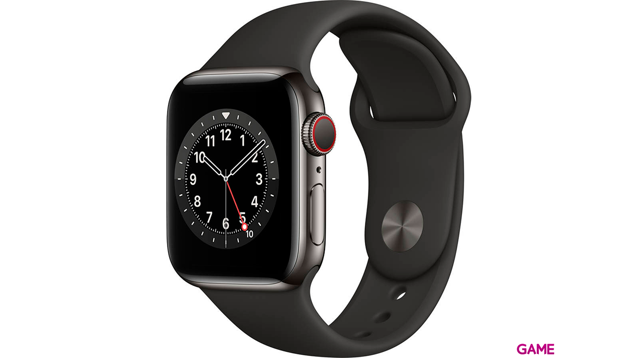 Apple Watch Series 6 40mm 4G-GPS Grafito - Reloj Inteligente-1