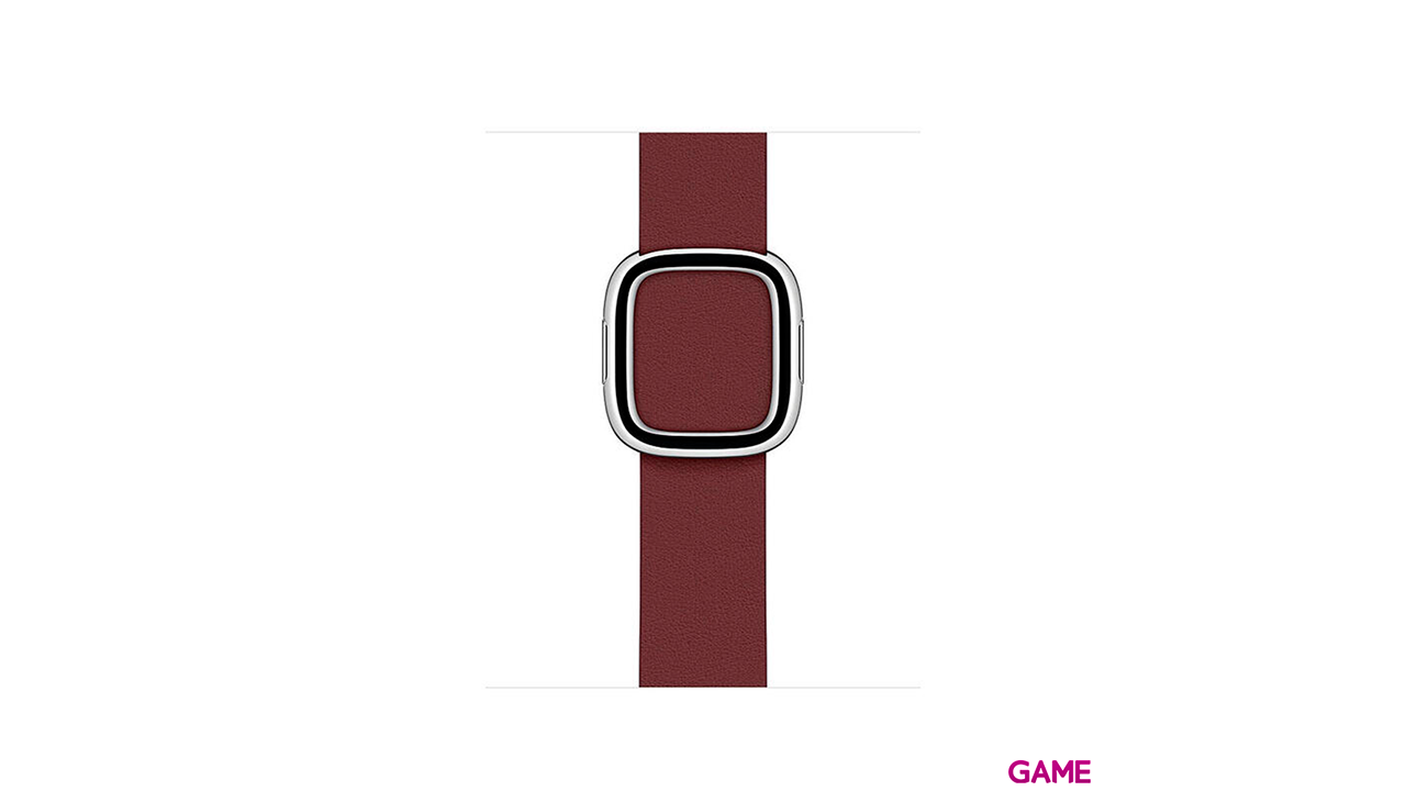 Apple Watch 40mm Cuero Garnet Modern Buckle M - Correa-0