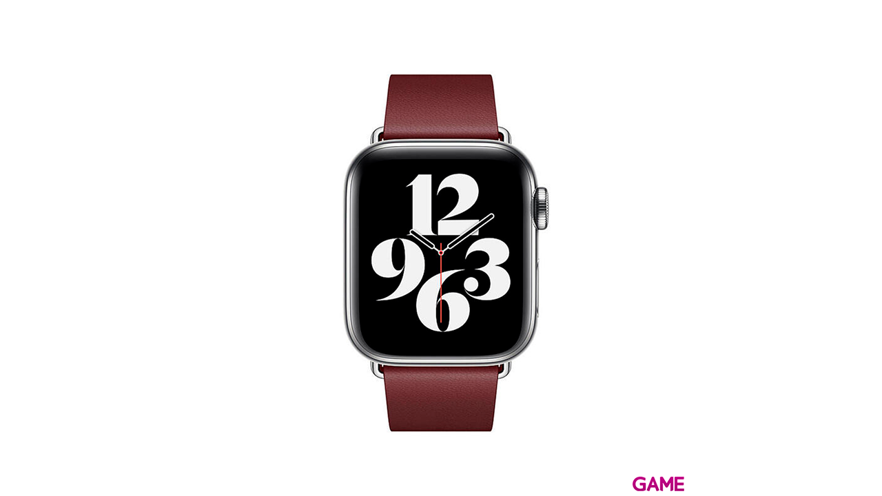 Apple Watch 40mm Cuero Garnet Modern Buckle M - Correa-2