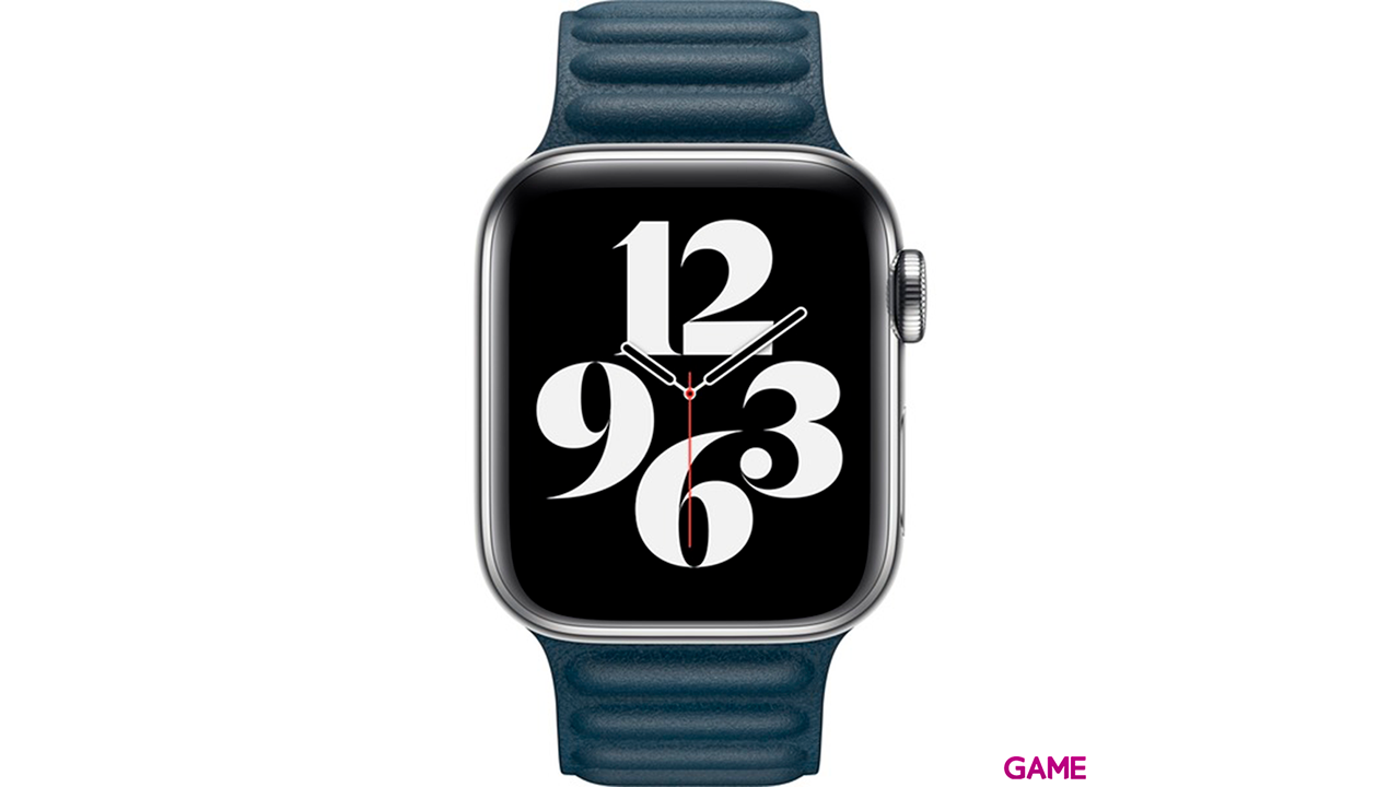 Apple Watch 40mm Cuero M-L Baltic Blue - Correa-2