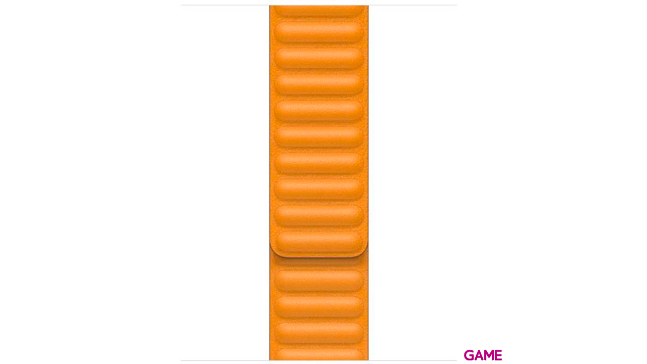 Apple 40mm Cuero California Poppy Naranja - Correa-1