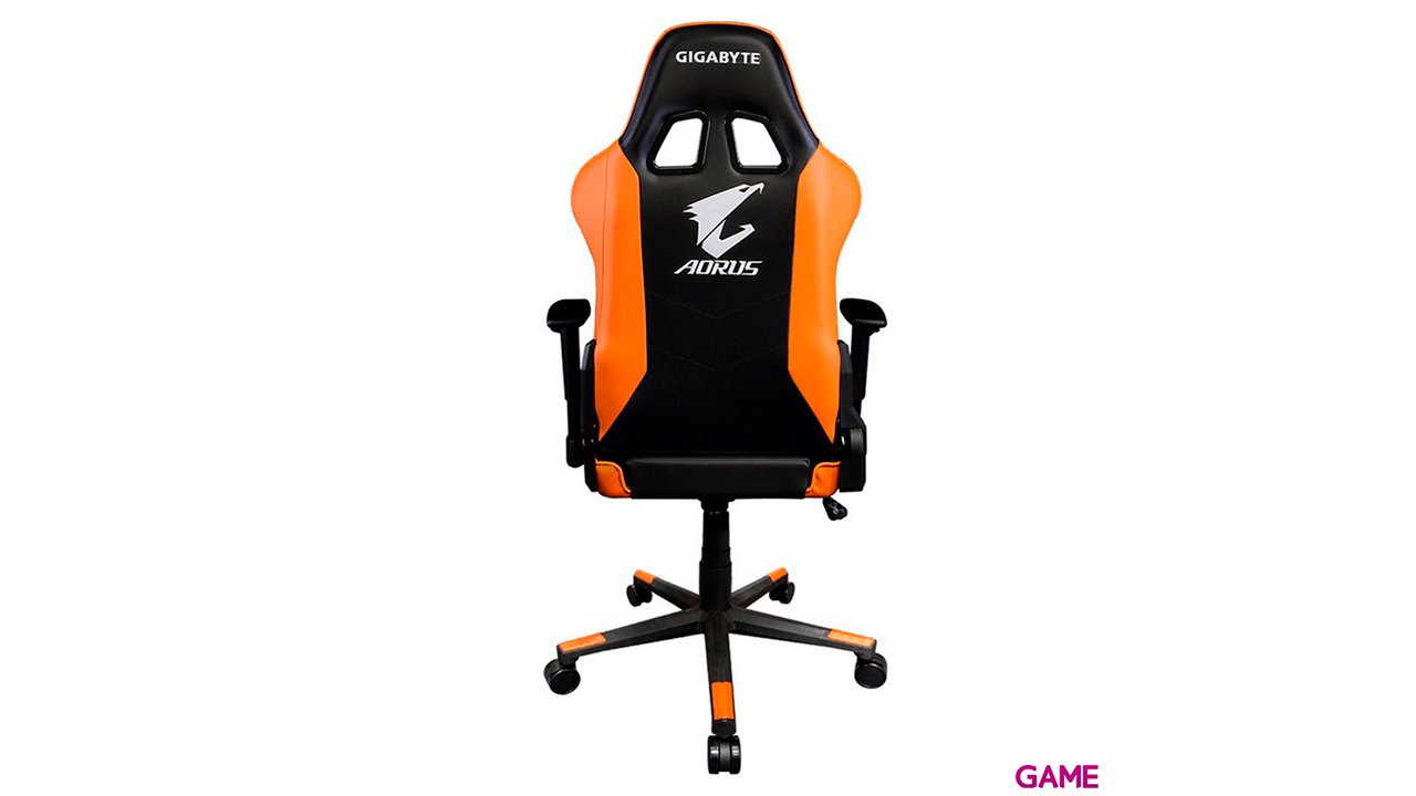 Gigabyte Ergonomic Aorus Gaming AGC300 V2 Naranja Negro - Silla Gaming-2