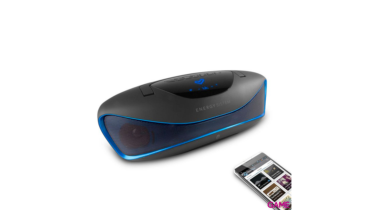 Energy Sistem Music Box BZ6 estereo 12W Negro Azul - Altavoz-2