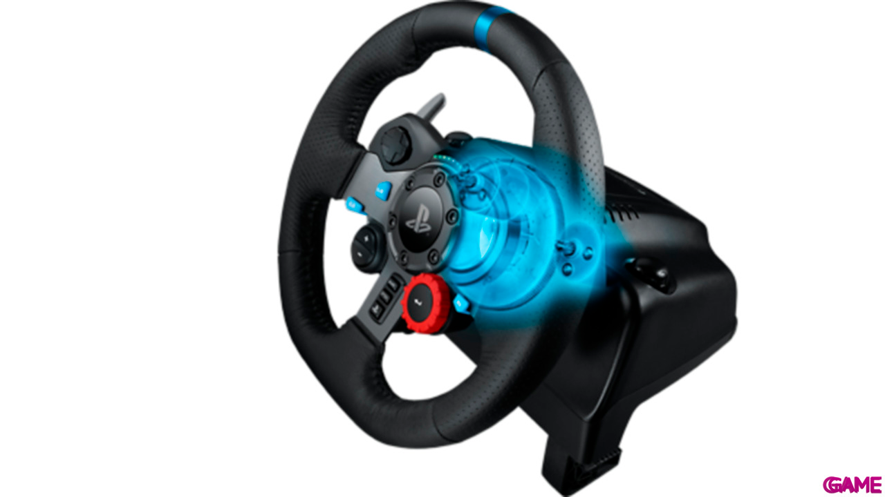 Logitech G29 Driving Force PS5-PS4-PS3-PC -Licencia Oficial - Volante-4