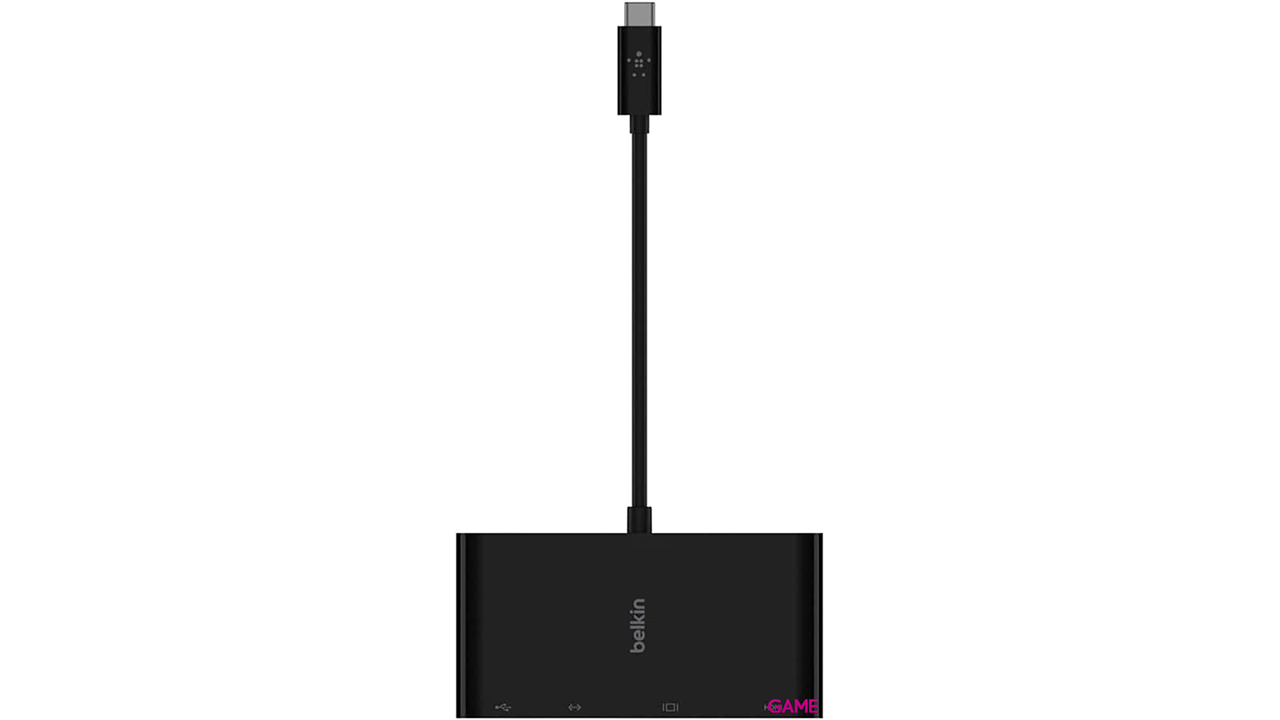 Belkin AVC005BTBK hub de interfaz USB 3.2 Gen 1 (3.1 Gen 1) Type-C Negro-0