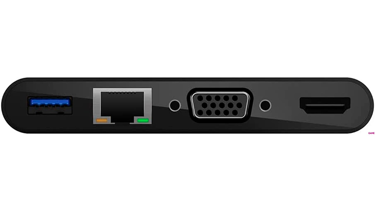 Belkin AVC005BTBK hub de interfaz USB 3.2 Gen 1 (3.1 Gen 1) Type-C Negro-1