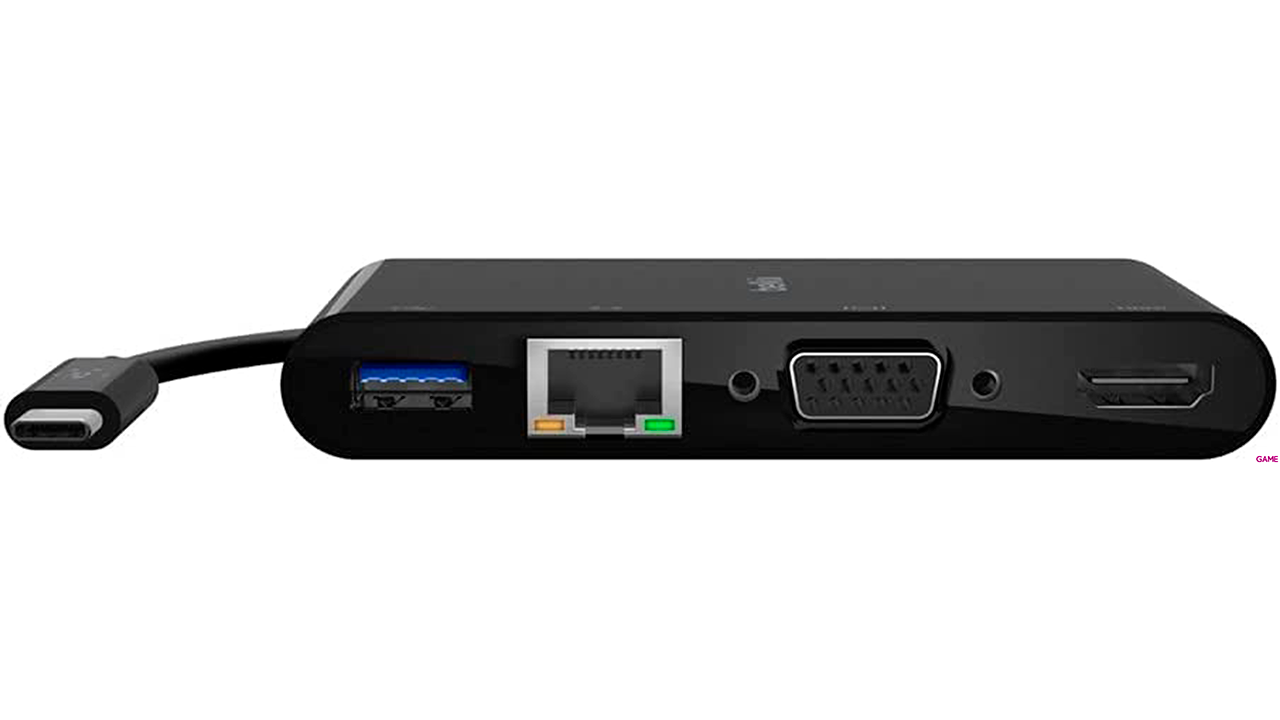 Belkin AVC005BTBK hub de interfaz USB 3.2 Gen 1 (3.1 Gen 1) Type-C Negro-2