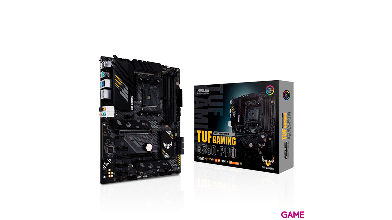 ASUS AM4 TUF Gaming B550-Pro ATX - Placa Base-0