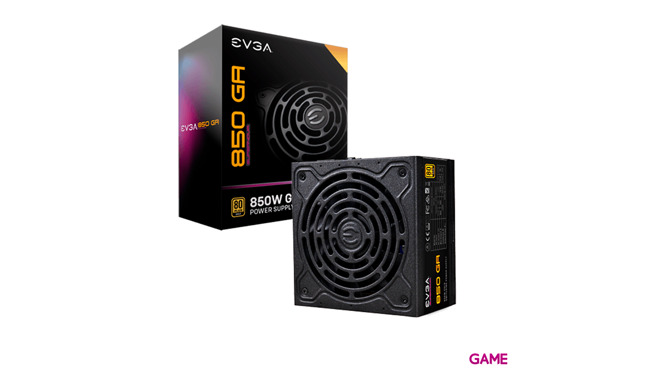 EVGA Supernova 850 GA 850 W 24-pin ATX Negro - Fuente Alimentacion-1