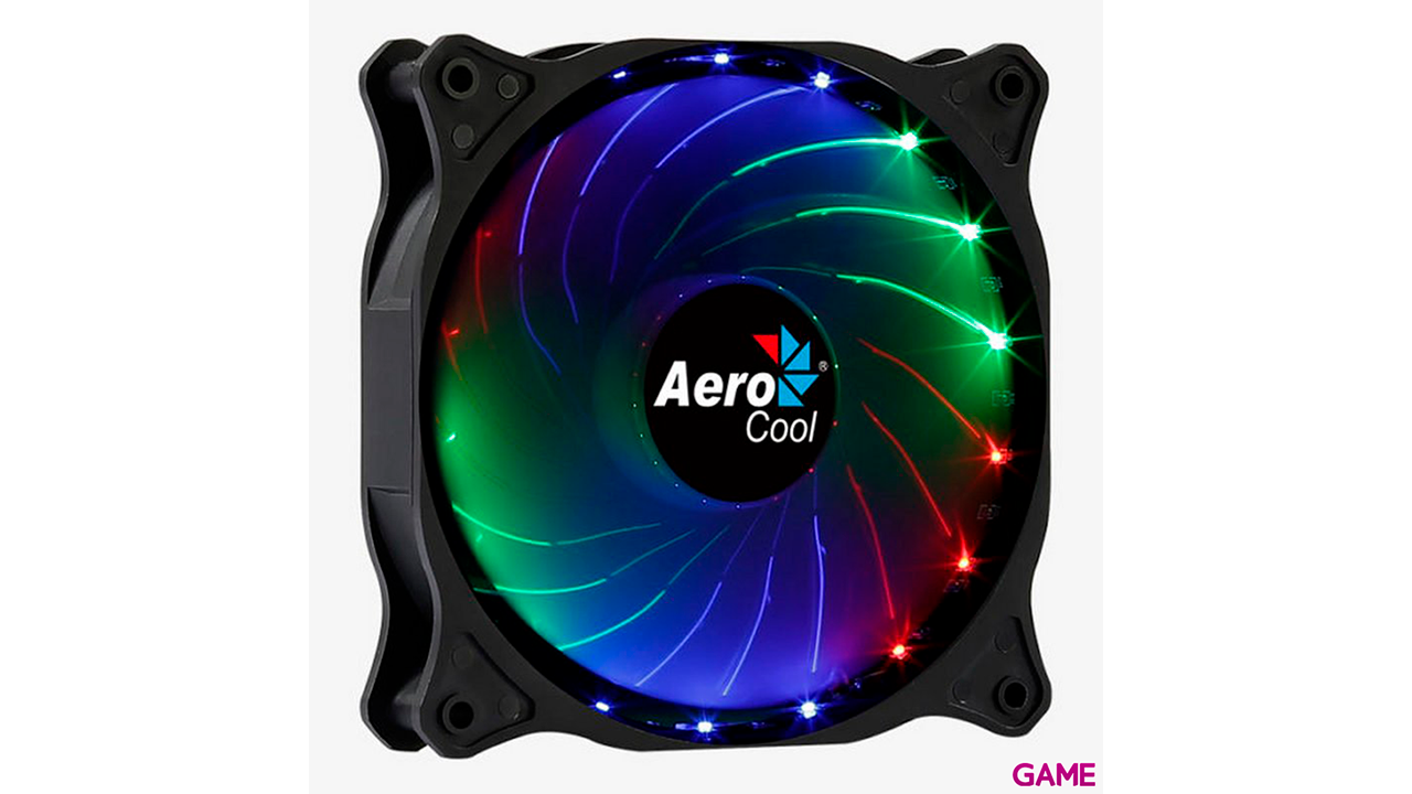 Aerocool Cosmo 12 Negro 12cm - Ventilador Caja-1