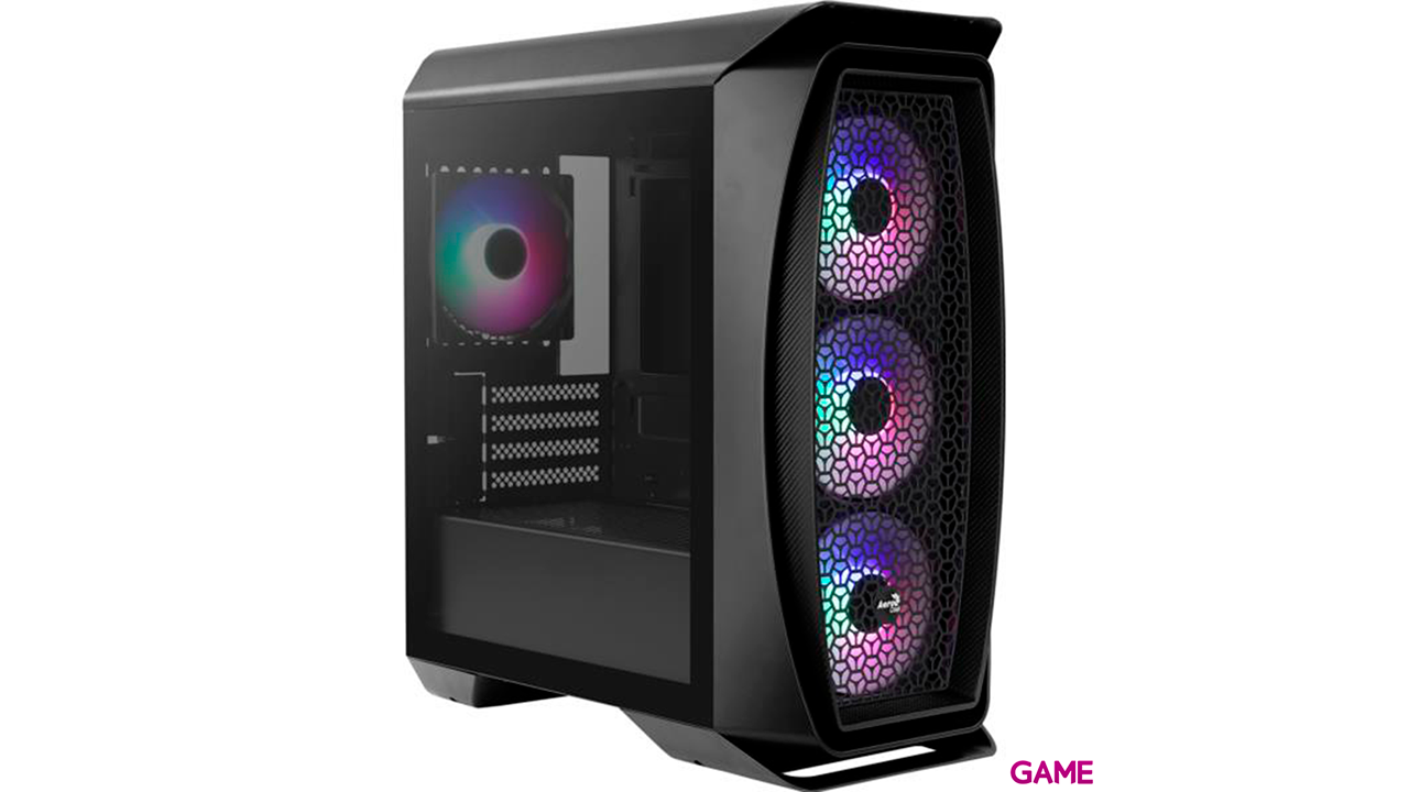 Aerocool Aero One Mini Frost Mini Tower Negro - Caja Ordenador-1