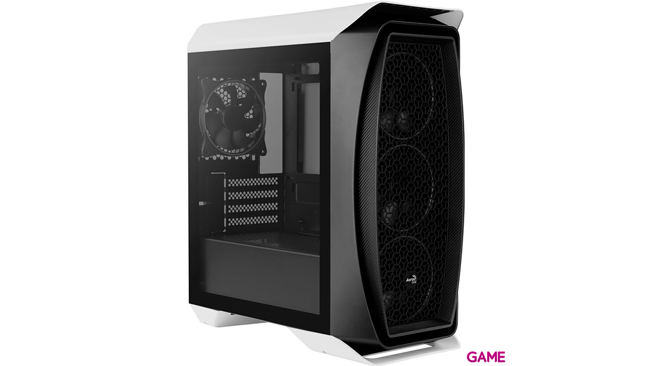 Aerocool Aero One Mini Eclipse Mini Tower Blanco - Caja Ordenador-1
