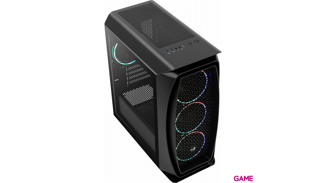 Aerocool Aero One Mini Eclipse Mini Tower Negro - Caja Ordenador-0
