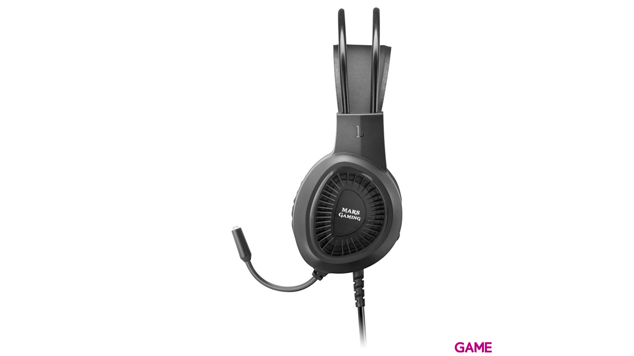 Mars Gaming MH120 auricular y casco Auriculares Diadema Conector de 3,5 mm Negro-1