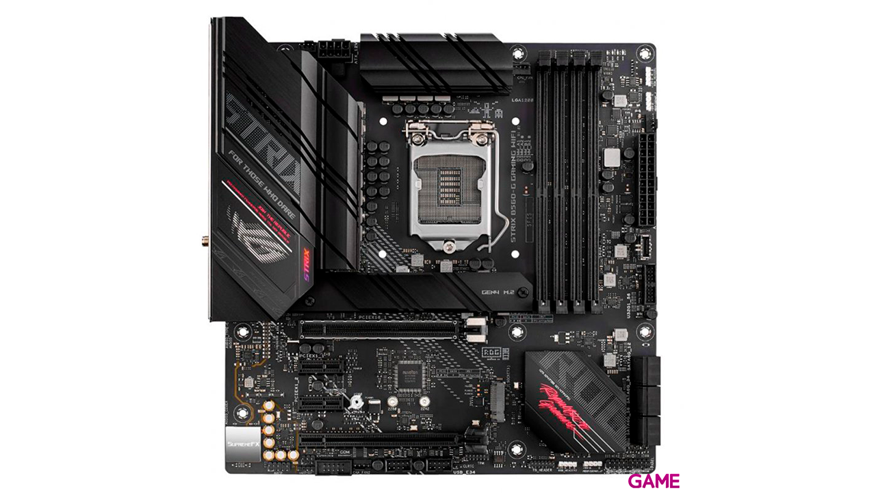 ASUS ROG Strix B560-G Gaming WIFI Intel B560 LGA 1200 micro ATX - Placa Base-2