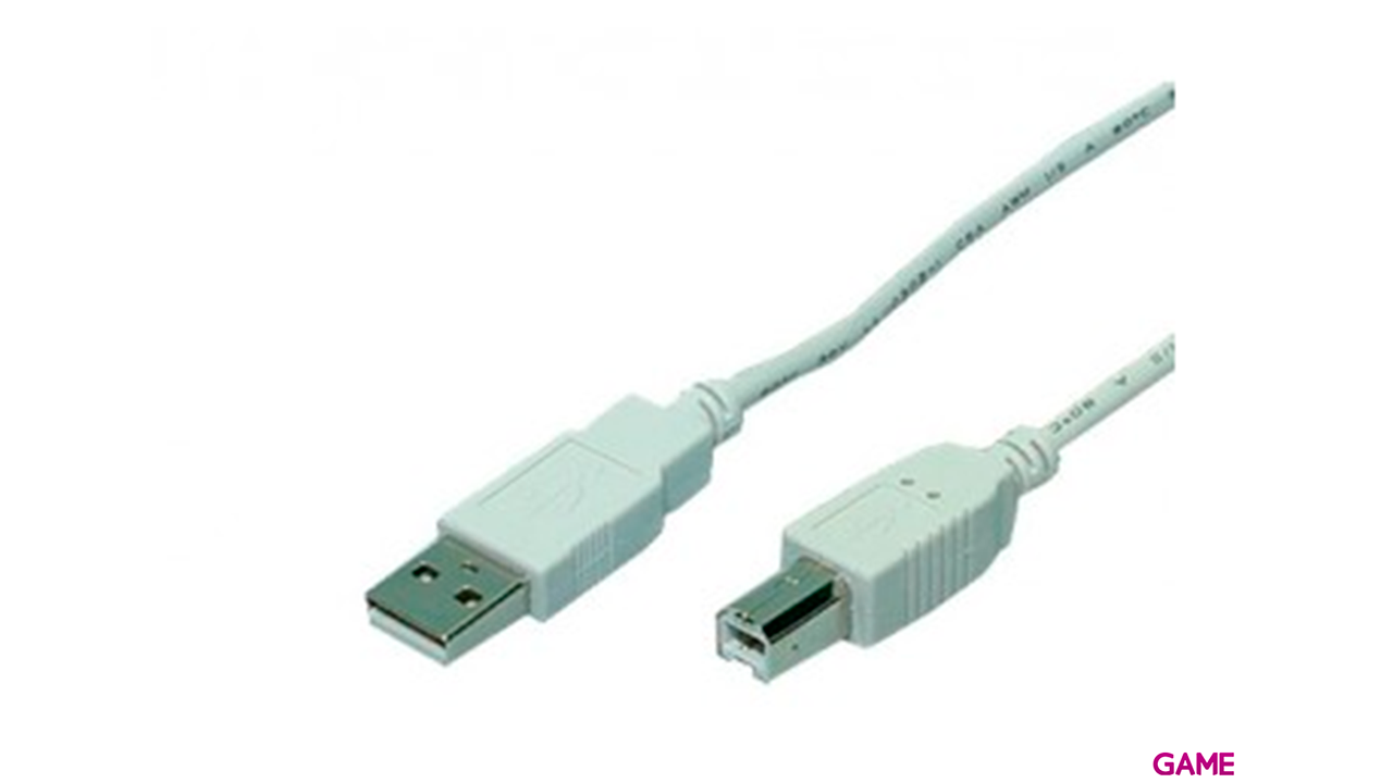 LogiLink USB 2.0 Tipo A a USB B 1.8m Gris - Cable-0