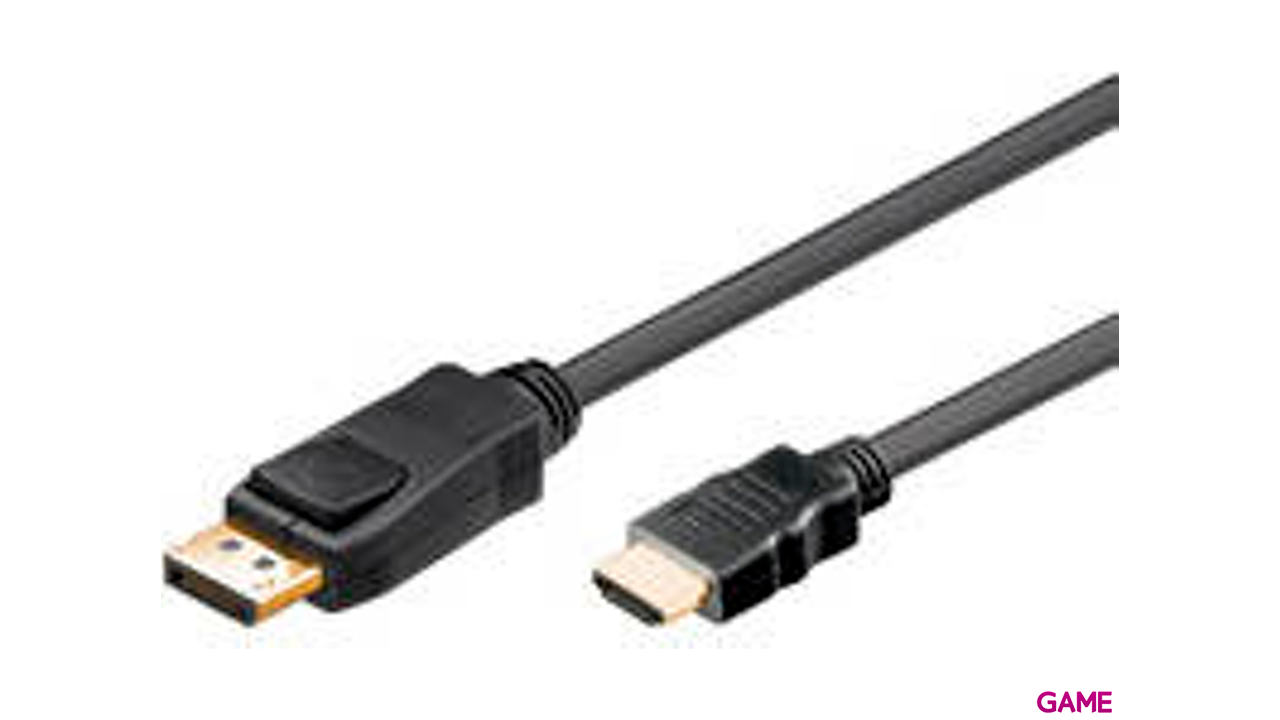 Goobay 1m DP/HDMI DisplayPort Negro - Cable-0