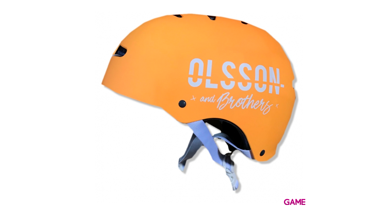 CASCO OLSSON TALLA S/M ADULTO NARANJA-0