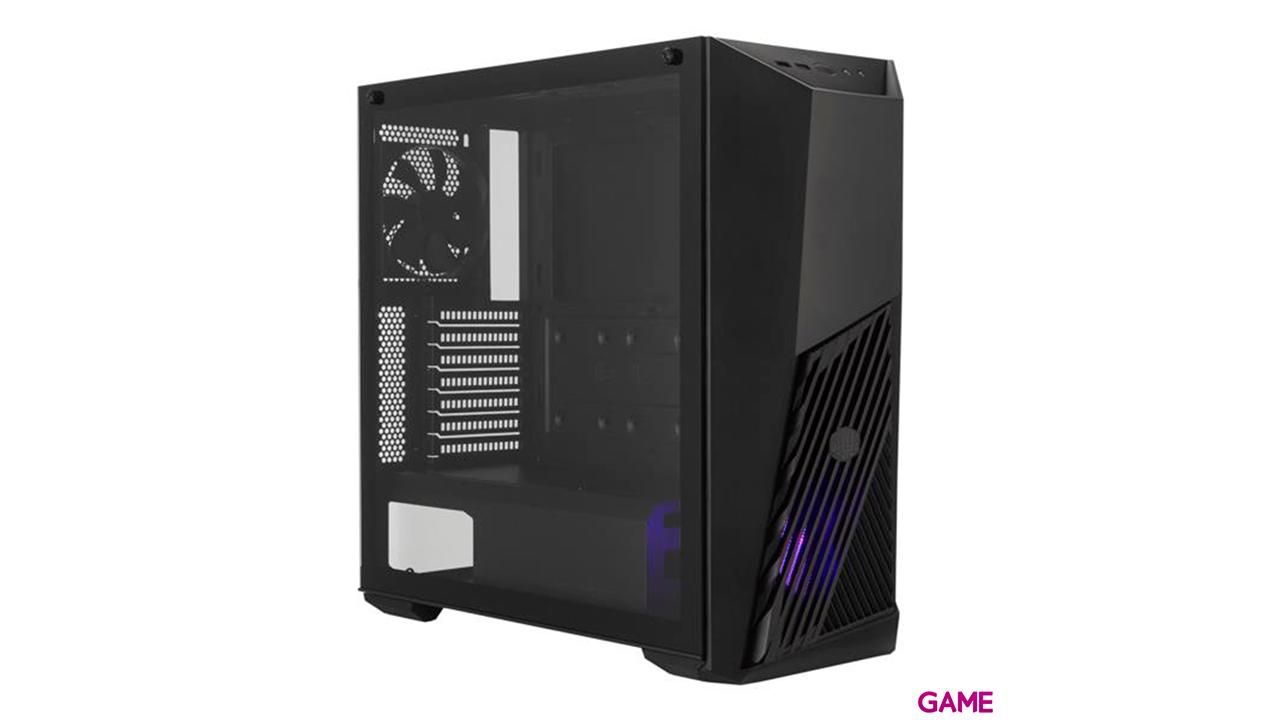 Cooler Master MasterBox K501L RGB Midi Tower Negro - Caja Ordenador-0