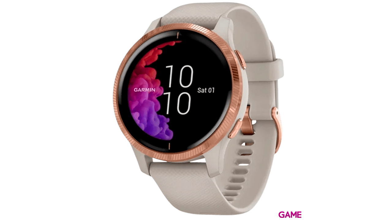 Garmin Sport Watch Venu Dorado Rosa - Reloj Inteligente-0