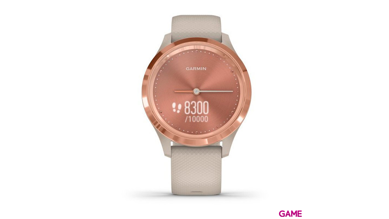 Garmin Vivomove 3S Oro Rosa Beige - Reloj Inteligente-4