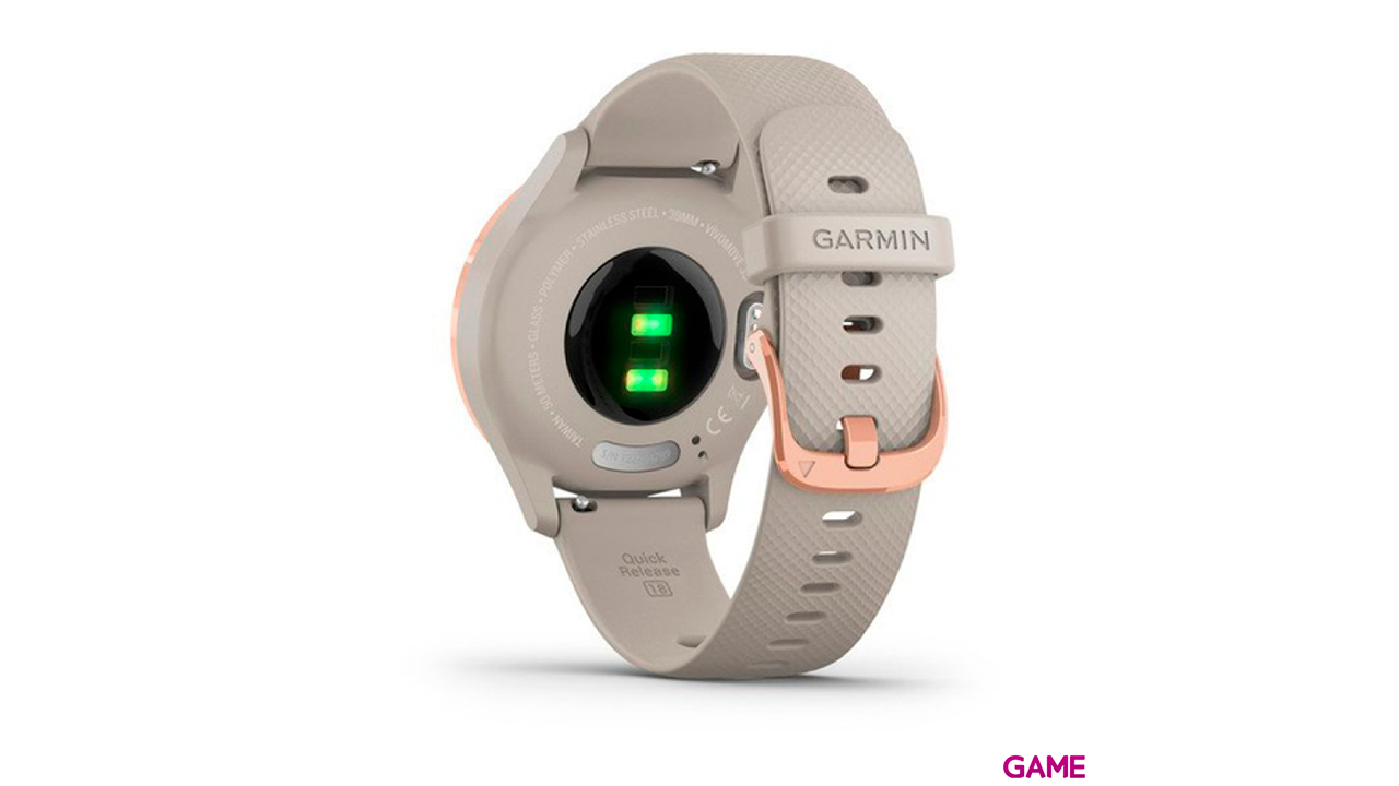 Garmin Vivomove 3S Oro Rosa Beige - Reloj Inteligente-5