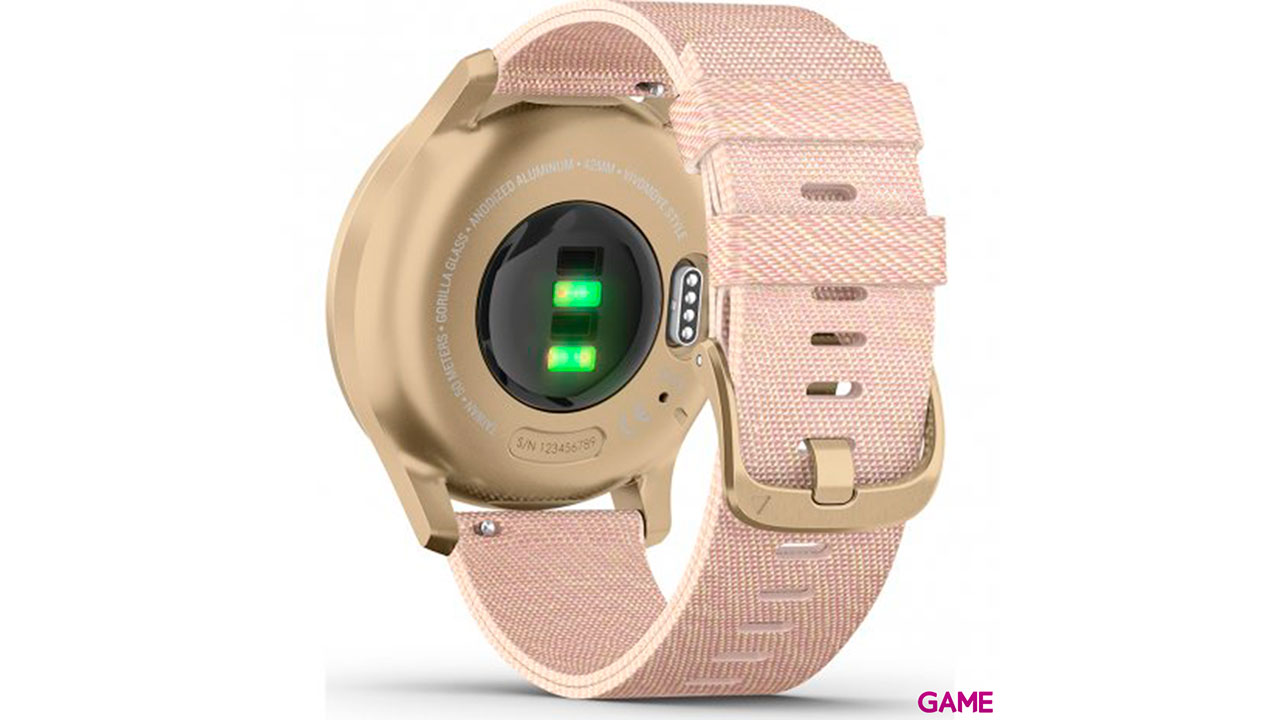 Garmin VivoMove 3 Style Dorado Rosa - Reloj Inteligente-3