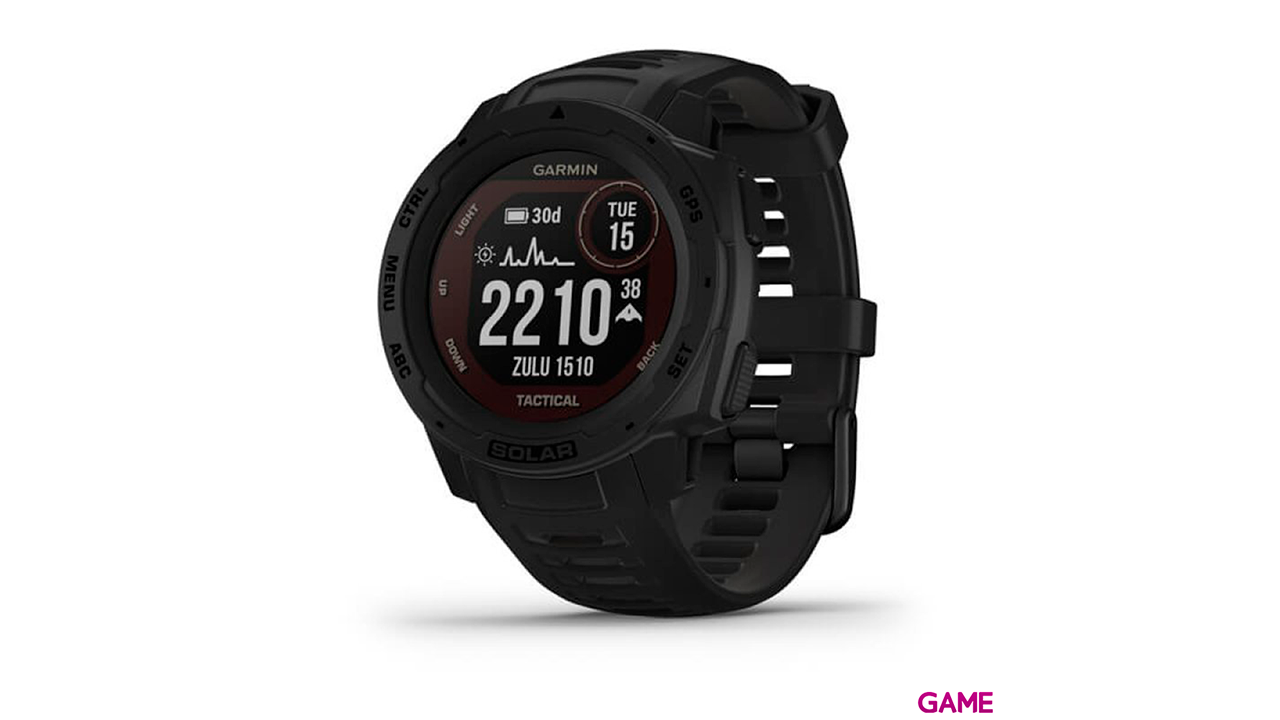 Garmin Instinct Solar Tactical Negro - Reloj Inteligente-1