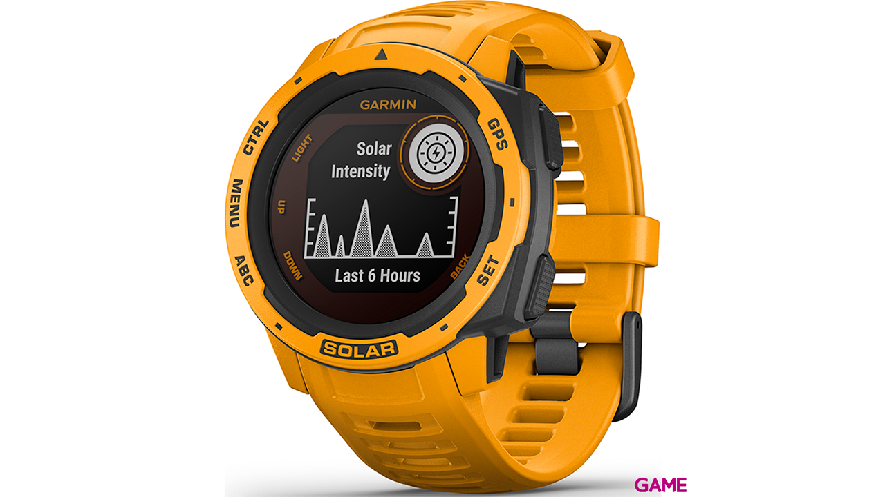 Garmin Instinct Solar Amarillo - Reloj Inteligente-0