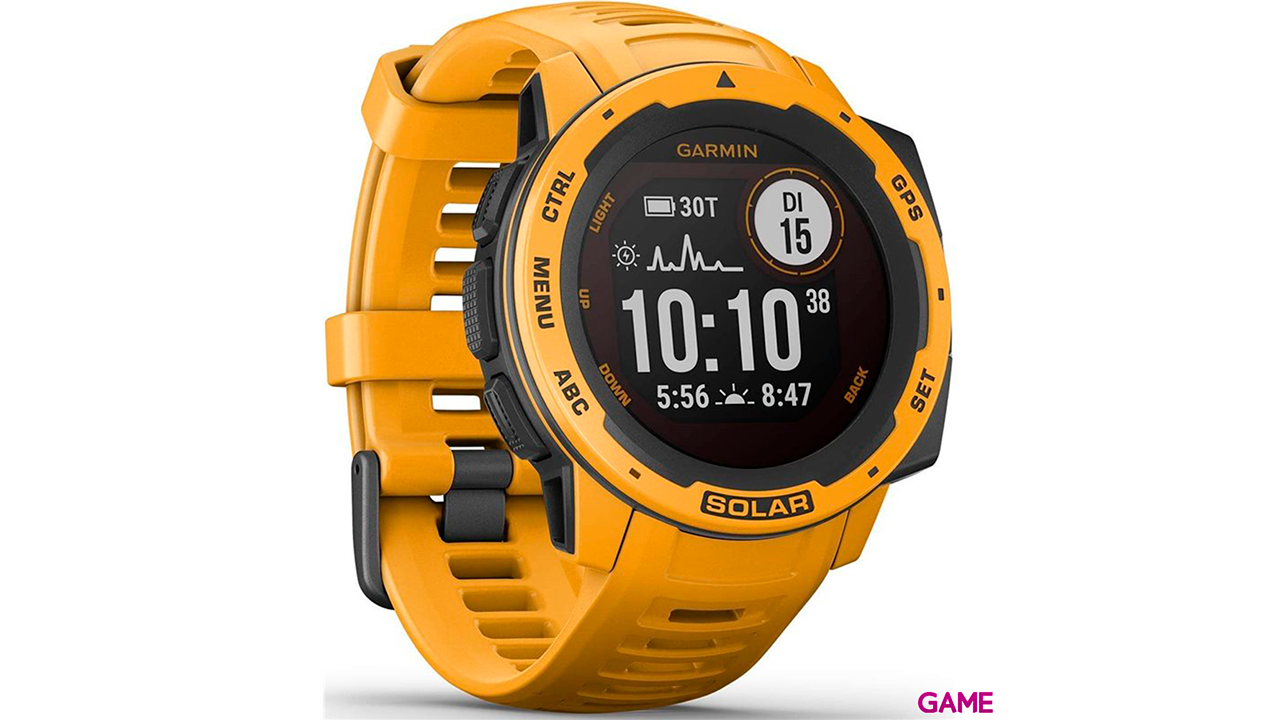Garmin Instinct Solar Amarillo - Reloj Inteligente-1
