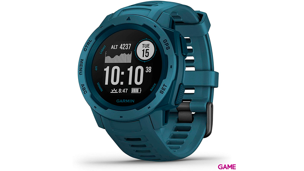 Garmin Instinct Solar Azul - Reloj Inteligente-0