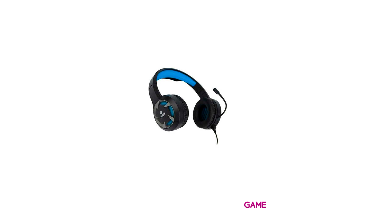 NGS GHX-510 Jack 3.5MM/C Negro Azul - Auriculares Gaming-1