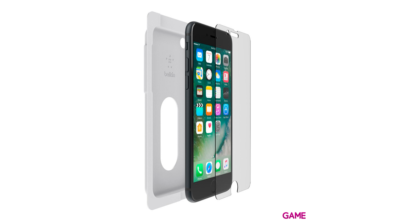 Belkin ScreenForce InvisiGlass Ultra Apple - Protector Pantalla-0