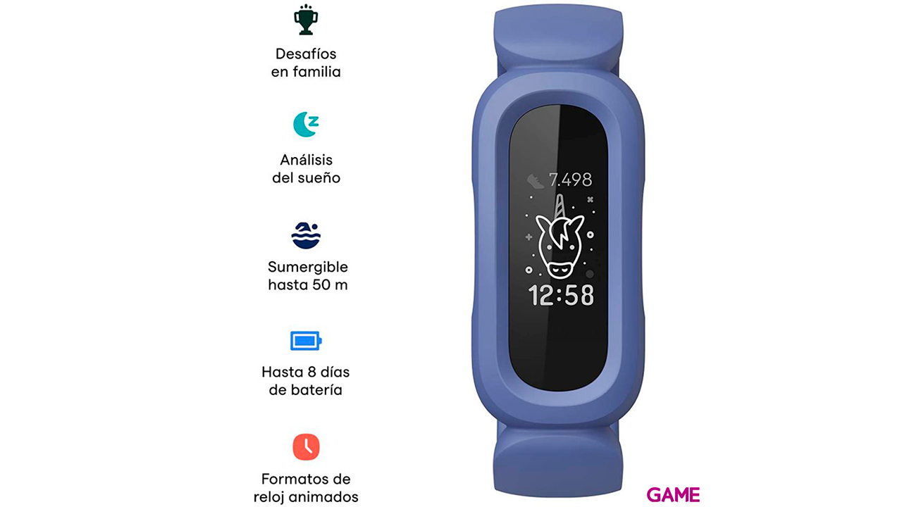 Fitbit Ace 3 Azul Verde - Pulsera Actividad-1