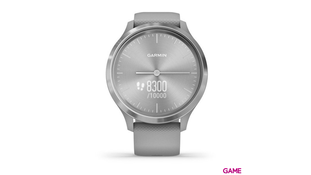 Garmin Vivo Move 3 44 mm OLED GPS Plata - Reloj Inteligente-0