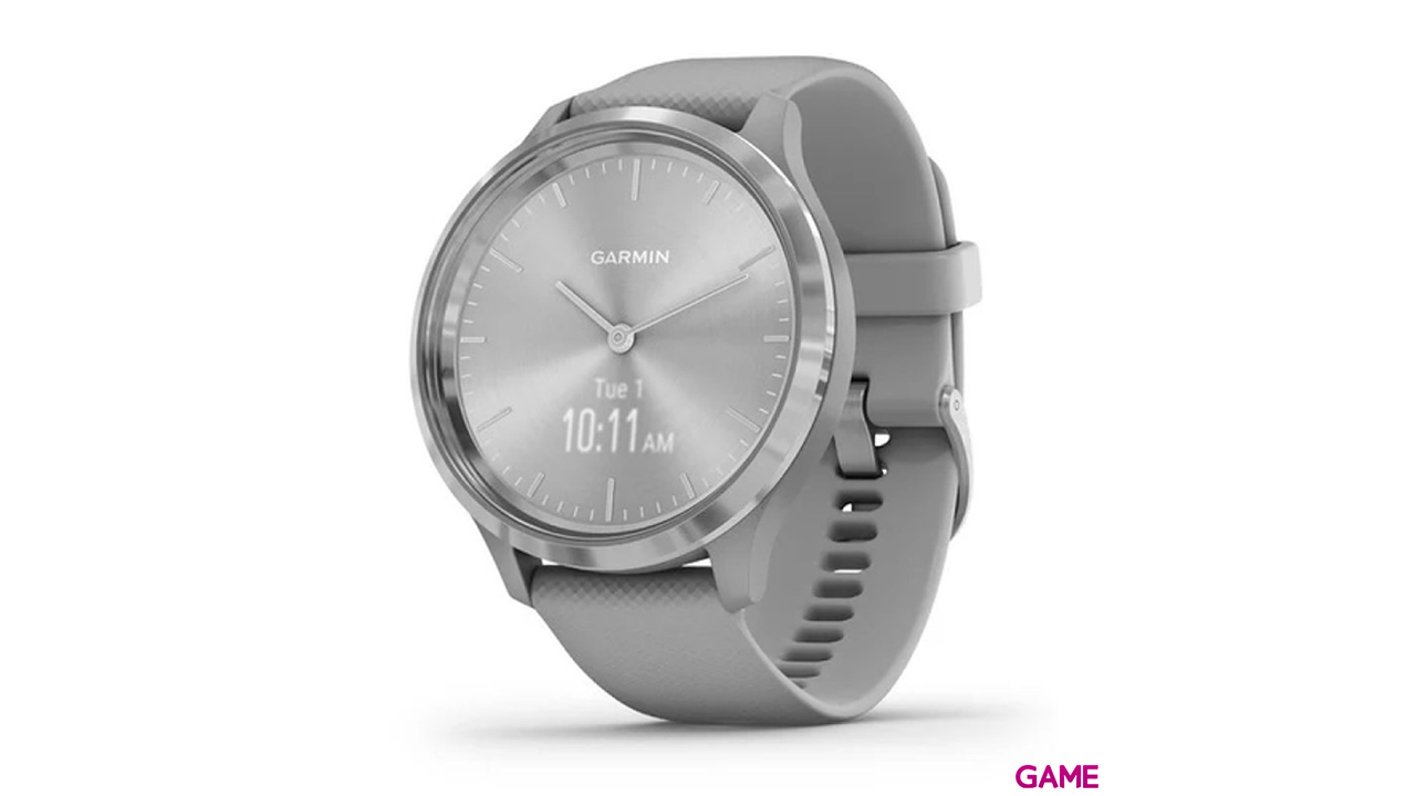 Garmin Vivo Move 3 44 mm OLED GPS Plata - Reloj Inteligente-1