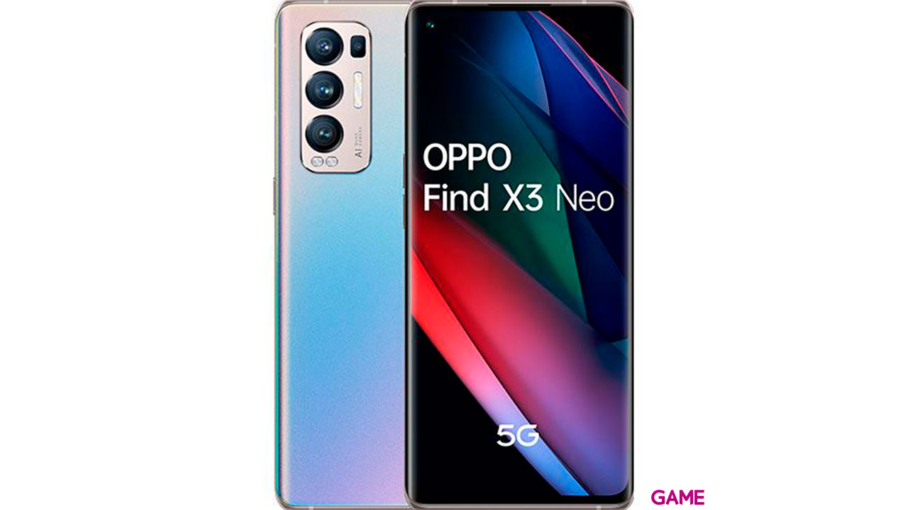 OPPO Find X3 Neo 256GB Plata - Telefono Mnovil-0